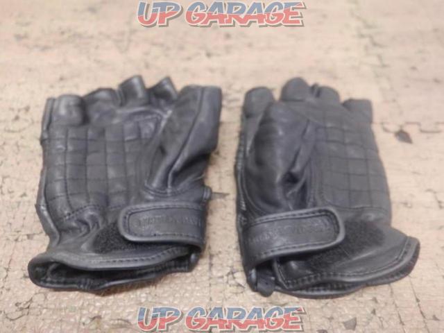 Harleydavidson
Finger pulling leather glove-02