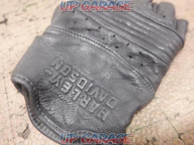 Harleydavidson
Finger pulling leather glove-04