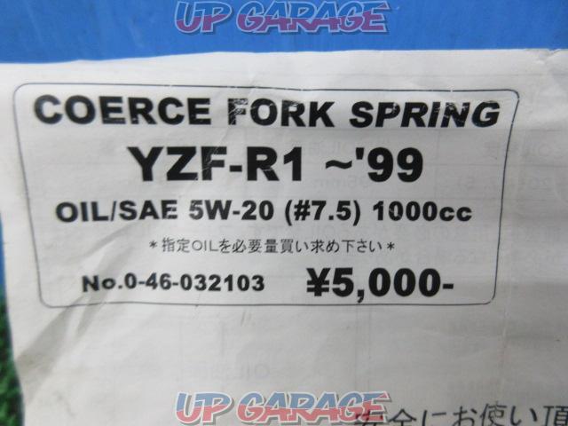 COERCE(コワース) フロントフォークスプリング YZF-R1(～’99/4XV)-05