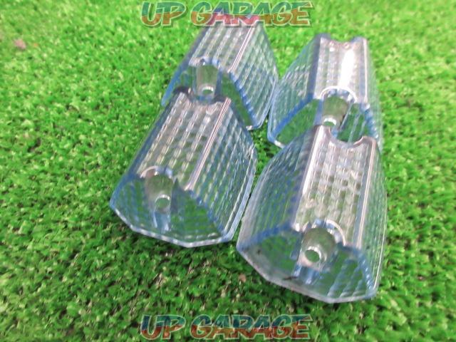 [POSH]
For slim and sharp turn signals
Repair lens
4 pieces set
Blue Clear-03