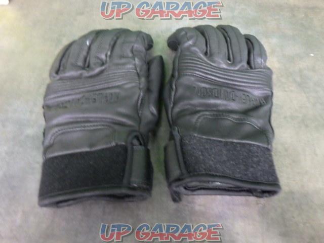 harley-davidson leather short winter gloves
Size M-03
