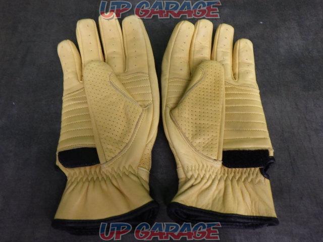 DEGNER Leather Mesh Punched Gloves
yellow
Size L-05