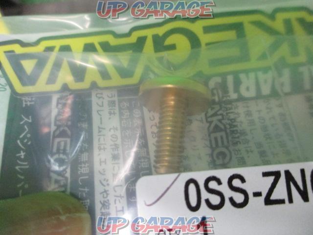 SP
TAKEGAWASP Takegawa
06-11-0020
License plate bolt
gold
M6
Two one set-04