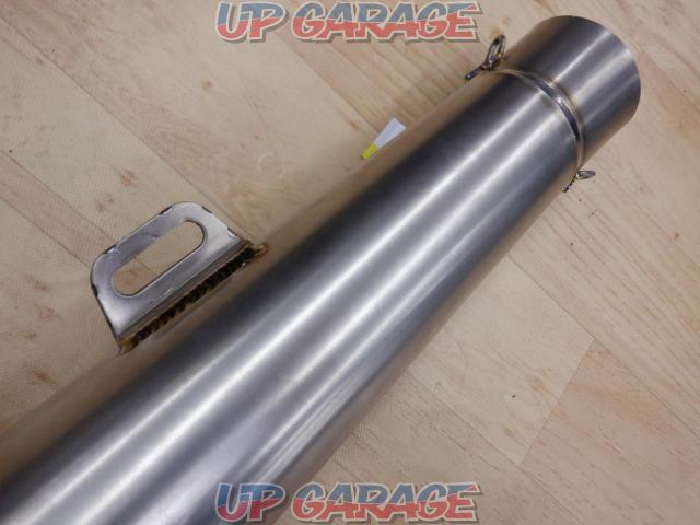 Unknown Manufacturer
Conical GP type titanium silencer
Insertion diameter: approx. Φ61 (distorted
Φ60.5～62)-04