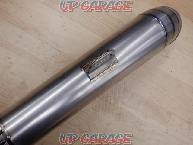 Unknown Manufacturer
Conical GP type titanium silencer
Insertion diameter: approx. Φ61 (distorted
Φ60.5～62)-08