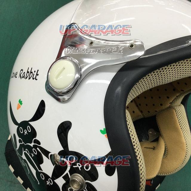 【DAMMTRAX】 DAMMFLAPPER CARINA ジェットヘルメット  サイズ:57-58cm-08