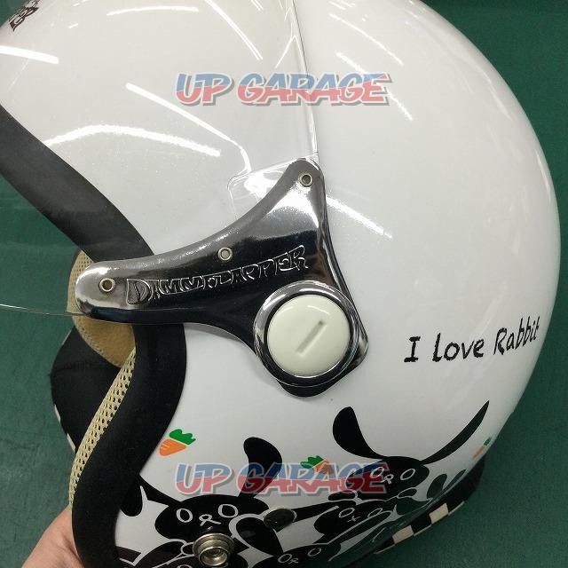 【DAMMTRAX】 DAMMFLAPPER CARINA ジェットヘルメット  サイズ:57-58cm-09