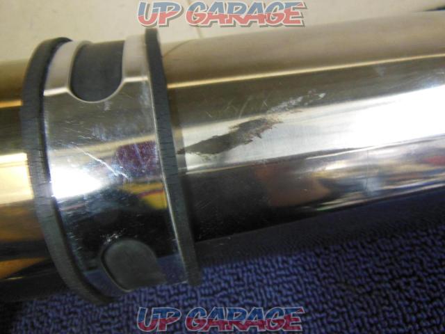 Manufacturer unknown, burnt stainless steel
General-purpose slip-on silencer
Insertion diameter: about 52Φ-07