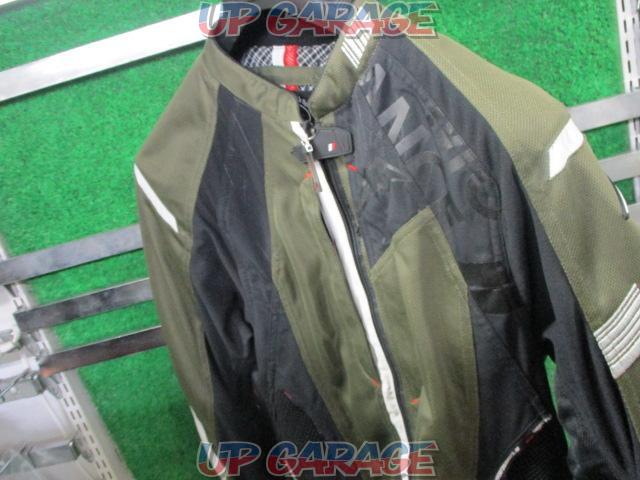 【KUSHITANI】AIR CONTEND JACKET エアーコンテンドジャケット フルメッシュジャケット オリーブグリーン サイズ:XL-04