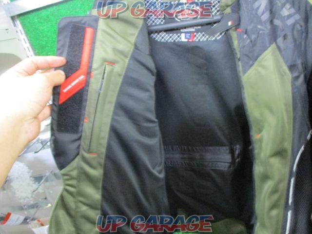 【KUSHITANI】AIR CONTEND JACKET エアーコンテンドジャケット フルメッシュジャケット オリーブグリーン サイズ:XL-07