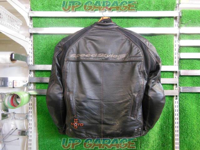 HYODST-X
LEATHER
[SPEED-iD
D3O]
Single leather jacket
Black & Orange Stitch
Size: M
Product number: HSL510DT-08