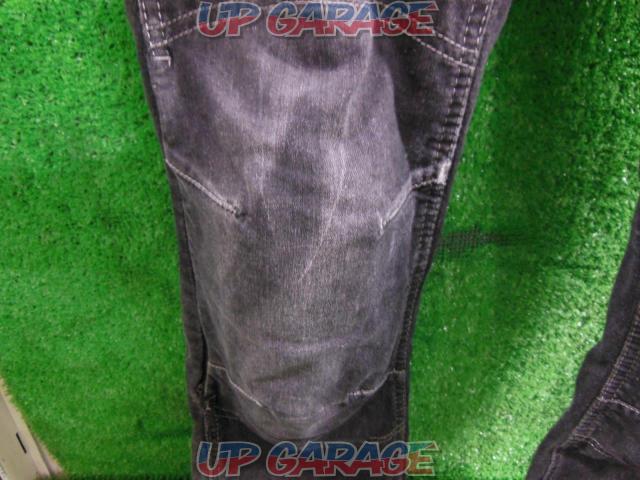 【KOMINE】プロテクトライディングジーンズ ブラック サイズ:M 品番:07-732-04