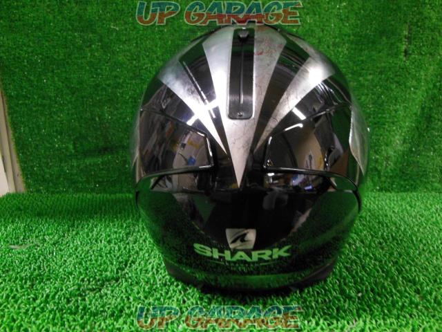 【SHARK】SPARTAN HOPLITE インナーバイザー付きフルフェイスヘルメット シルバー サイズ:M-04