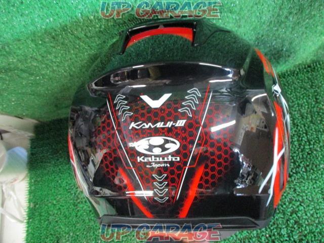 【OGK】KAMUI-3 ESTELA(エステラ) インナーバイザー付きフルフェイスヘルメット サイズ:XL(61-62cm)-04