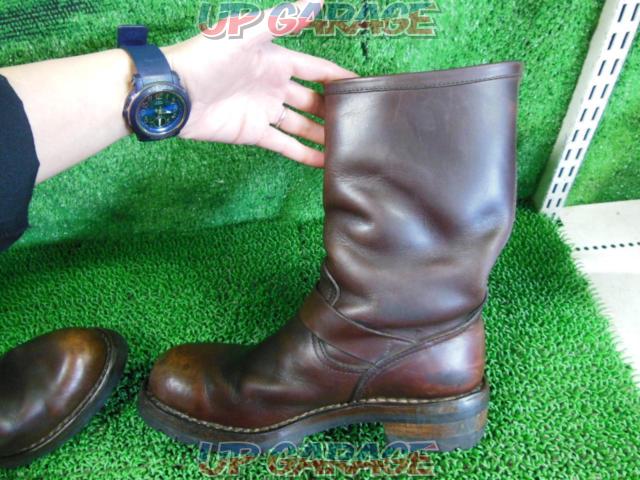KADOYA BOOTS & BOOTS
Leather engineer boots
Wine red brown (limited edition color)
Size: 27cm (as reported by the owner)-06